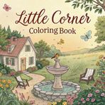 Little Corner Coloring Book: Relax, Color, and Enjoy Cozy Hygge Spaces and Cute Nooks for Adults and Teens