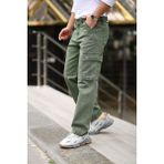Little Cup Jeans Co Erkek Haki Baggy Fit Rahat Kalıp Kargo Pantolon - 30