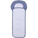 Little Dedi Iceberg Puset Astarı - 4D Iceberg Kumaş, Hızlı Kuruma, Evrensel Uyum, Oeko-Tex Sertifikalı, Bebek Arabası ve Araba Koltukları için Canlandırıcı Konfor (Mavi, 5x29)