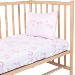 Little Dreams Kız Bebek Çarşaf Set Unicorn Baskılı - Ekru