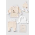 Little Gusto 6' lı Organik Pamuk Hastane Çıkış Seti Playtime