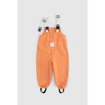 Little Gusto Copper Sıvı Geçirmez Bebek Etkinlik Tulumu Polyester Günlük Stil Turuncu Renk - 1 - 2 Yaş