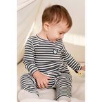 Little Gusto Organik Pamuklu Kaşkorse Modal Yeşil Bebek Takımı
