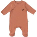Little Gusto Patikli Tulum Yenidoğan Pembe Organik Pamuk - 6 - 9 Ay