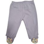Little Life Pantolon Patikli Çıngıraklı Lila - 6 Ay