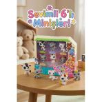 Little Pet Star Sevimli 6'Lı Miniş Figür Seti - Hayvan Arkadaşları - Eğlenceli Oyuncak Paketi