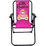 Little Princess 2-6 Yaş Lüx Çocuk Piknik Sandalyesi-Mini Kamp Sandalyesi-Pembe - 6456 Ecorce Tube Marron - Polyester