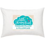 Little Sleepy Head Toddler Pillow 13 x 18 – yumuşak ve Hypoallergenic – Made in USA – Better for Toddlers – Smooths Transition to Big Kid Bed" – " Perfect for school Naps – backed by our Love the Fluff garantisi