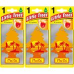 Little Trees 3'lü Mai Tai Asmalı Oto Kokusu