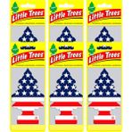 Little Trees Amerikan Bayraklı Vanilla Pride Asma Oto Kokusu 6 Adet