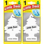 Little Trees Buz Beyazı Oto Kağıt Koku 2 Adet Asma Araba Kokusu