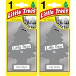 Little Trees Şehir Tarzı Oto Kağıt Koku 2 Adet Asma Araba Kokusu