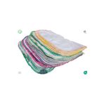LittlePoffy Çift Katl 10'lu Bebek Ağız Burun Silme Mendili Ter Bezi %100 Pamuk 22x22 Cm