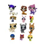Littlest Pet Shop Lps Miniş Oyuncak 12'li 6 Büyük 6 Küçük Boy Birlikte