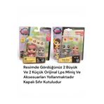 Littlest Pet Shop Maymun Saffron Ve Sincap Holden Lps Miniş Oyuncak Aksesuarlı 2 Farklı Set Birlikte