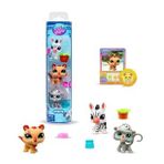 Littlest Pet Shop Minişler 3’lü Figür Seti S2 - Zebra – Aslan – Maymun