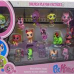Littlest Pet Shop Minişler Figür Seti 15 Parça Miniş Oyuncak Figür