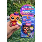 Littlest Pet Shop Seri 4 Tekli Figür Miniş Baykuş #226 Sürpriz Aksesuarlı Koleksiyonluk Oyuncak Özel