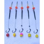 Litto Collection 5 Adet Küspe Telli Boncuk ve Esp Mısırlı Sazan Rig Takımı