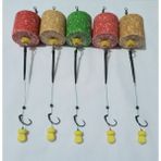 Litto Collection 5 Adet Silindir Küspe'li Sarı Esp Mısır 'lı Kardan Adam Sazan Rig Takımı
