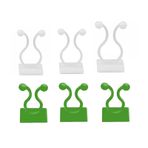 liushop Bitki direği bahçe bitkisi tutucu kafesler sebzeler için klipsler domates büyüyen dik bahçe sistemi ayaklı alet bahçe malzemeleri bitki kafesi (Renk: Yeşil, Boyut: S)