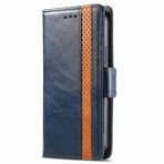 LIUZIHAN Huawei Mate 60 RS Ultimate için kılıf. Çizilmez, Açılır Kılıf Yandan Destek Çubuğu Özellikli Kart Yuvalı Kılıf, Huawei Mate 60 RS Ultimate için PU Deri Folyo Kapak. Mavi