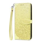 LIUZIHAN Huawei Mate 60 RS Ultimate için kılıf. Çizilmez, Açılır Kılıf Yandan Destek Çubuğu Özellikli Kart Yuvalı Kılıf, Huawei Mate 60 RS Ultimate için PU Deri Folyo Kapak. Sarı