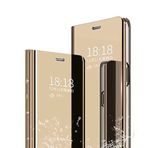LIUZIHAN OnePlus Nord CE 3 5G için kılıf. Akıllı kılıf, çanta akıllı ayna kaplaması Sleep Flip deri çanta akıllı deri çanta koruyucu kılıf OnePlus Nord CE 3 5G.Gold için