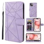 LIUZIHAN Oppo Reno8 Lite için kılıf. Çizilmez, Açılır Kılıf Yandan Destek Çubuğu Özellikli Kart Yuvalı Kılıf, Oppo Reno8 Lite için PU Deri Folyo Kapak. (Mor)