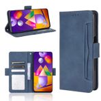 LIUZIHAN Realme 12 Lite için kılıf. Çizilmez, Açılır Kılıf Yandan Destek Çubuğu Özellikli Kart Yuvaları Kılıf, Realme 12 Lite için PU Deri Folyo Kapak. (Mavi)