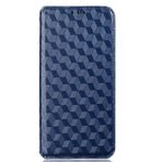 LIUZIHAN vivo V30 Lite 5G için kılıf. Çizilmez, Kapaklı Kılıf Yan Destek Çubuğu Özellikli Kart Yuvaları Kılıf, vivo V30 Lite 5G için PU Deri Folyo Kapak Mavi