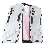 LIUZIHAN Xiaomi 13 Lite için kılıf. Sağlam ve Dayanıklı, Dahili Destek Çubuk, Çizilmez, Darbe Emici, Dayanıklı, Xiaomi 13 Lite için kılıf. Gümüş
