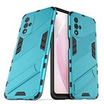LIUZIHAN Xiaomi 13 Lite için kılıf. Sağlam ve Dayanıklı, Dahili Destek Çubuk, Çizilmez, Darbe Emici, Dayanıklı, Xiaomi 13 Lite için kılıf. Mavi