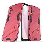LIUZIHAN Xiaomi 13 Lite için kılıf. Sağlam ve Dayanıklı, Dahili Destek Çubuk, Çizilmez, Darbe Emici, Dayanıklı, Xiaomi 13 Lite için kılıf. Pembe