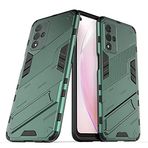 LIUZIHAN Xiaomi 13 Lite için kılıf. Sağlam ve Dayanıklı, Dahili Destek Çubuk, Çizilmez, Darbe Emici, Dayanıklı, Xiaomi 13 Lite için kılıf. Yeşil