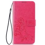 LIUZIHAN Xiaomi Poco M6 4G için kılıf. Çizilmez, Açılır Kılıf Yandan Destek Çubuğu Özellikli Kart Yuvalı Kılıf, PU Deri Folyo Kapak Xiaomi Poco M6 4G için. Kırmızı
