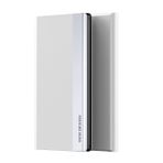 LIUZIHAN Xiaomi Poco M6 Plus 5G için kılıf, ultra ince mıknatıslı kapaklı kılıf, çizilmeye karşı, dayanıklı, katlanır tutucu, Xiaomi Poco M6 Plus 5G için kapak kılıfı. Gümüş