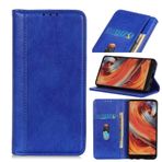 LIUZIHAN Xiaomi Poco M6 Pro 4G için kılıf. Çizilmez, Açılır Kılıf Yandan Destek Çubuğu Özellikli Kart Yuvalı Kılıf, PU Deri Folyo Kapak Xiaomi Poco M6 Pro 4G için. Mavi