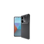 LIUZIHAN Xiaomi Poco M6 Pro 4G için kılıf. Yumuşak silikon kılıf tasarımı, darbeye dayanıklı ve dayanıklı, Xiaomi Poco M6 Pro 4G için Kılıf (Siyah)