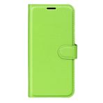 LIUZIHAN ZTE Axon 50 lite için kılıf. Çizilmez, Kapaklı Kılıf Yan Destek Çubuğu Özellikli Kart Yuvalı Kılıf, PU Deri Folyo Kapak ZTE Axon 50 lite için. Yeşil