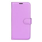 LIUZIHAN ZTE Blade A35 lite için kılıf. Çizilmez, Kapaklı Kılıf Yandan emiş Destek Çubuğu Özellikli Kart Yuvaları Kılıf, PU Deri Folyo Kapak ZTE Blade A35 lite için. Mor