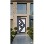 Liv Concept Diamond Serisi Modern Antrasit Çelik Villa Kapısı