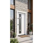 LİV Concept Liv Aksesuar Modern Lüks Villa Ve Daire Çelik Kapısı - 110x210 Cm - Beyaz ve Antrasit Özel Tasarım