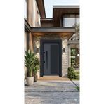 LİV Concept Premium Antrasit Kompozit Kaplama Çelik Kapı (210x110 Pervazdan Pervaza)