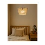 Liva Design7 El Yapımı Krem Pamuk Makrome Bohem Avize / Salon, Oturma Odası , Ofis , Yatak Odası,mutfak ,balkon