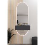 Livadeko Softline Dresuar Konsol – Beyaz Minimal Antre Mobilyası (AYNASIZ)
