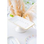 Livaldi Ayaklı Sunum Tabağı - 28 Cm