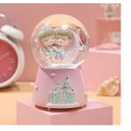 Livava Aşıklar Büyük Boy Kar Küresi Işıklı, Müzikli, Püskürtmeli, Pembe, 16X12