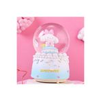 Livava Cinnamoroll Büyük Boy Kar Küresi Işıklı, Müzikli, Püskürtmeli, Mavi, 16X12
