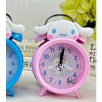 Livava Cinnamoroll Metal Masa Saati, Alarmlı Ve Işıklı, Pembe, 13x8